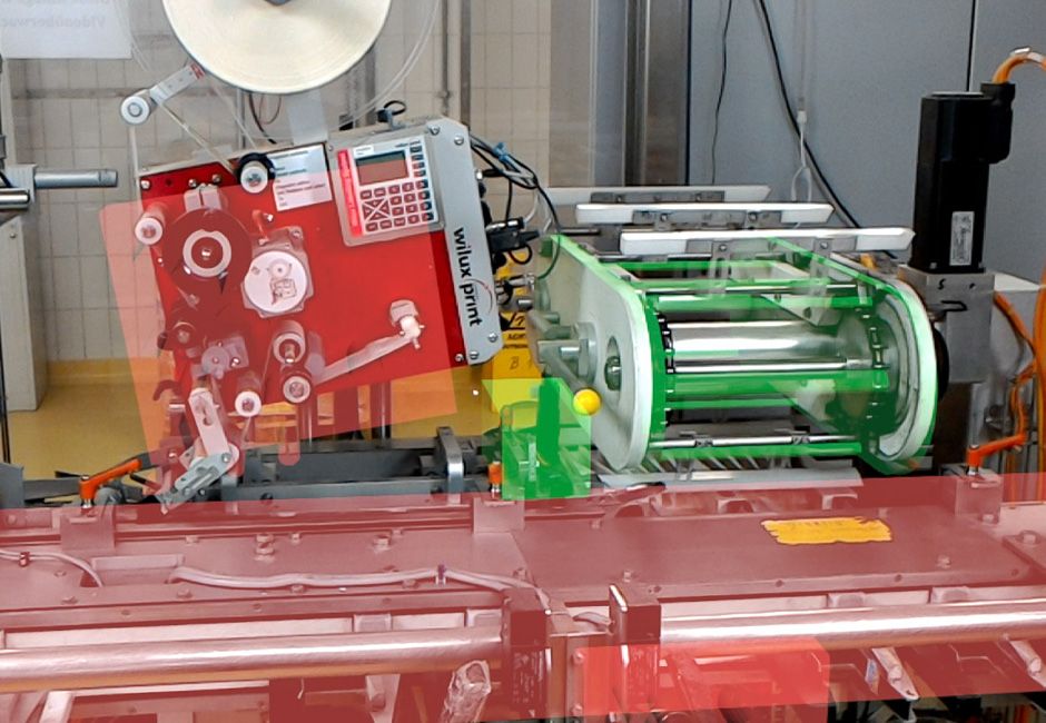 Areas of the machine to be worked on are highlighted in colour Areas of the machine to be worked on are highlighted in colour