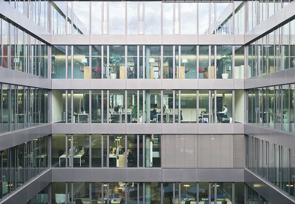 Swisscom’s P51 office complex at Pfingstweidstrasse 51 in Zurich Swisscom’s P51 office complex at Pfingstweidstrasse 51 in Zurich