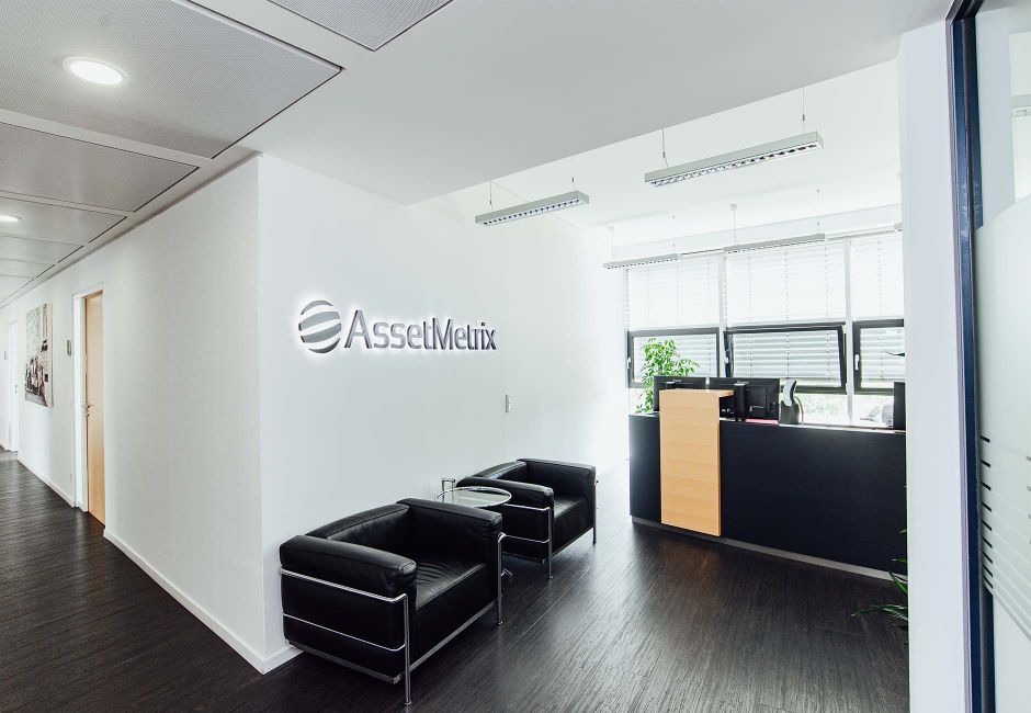 At the AssetMetrix offices.