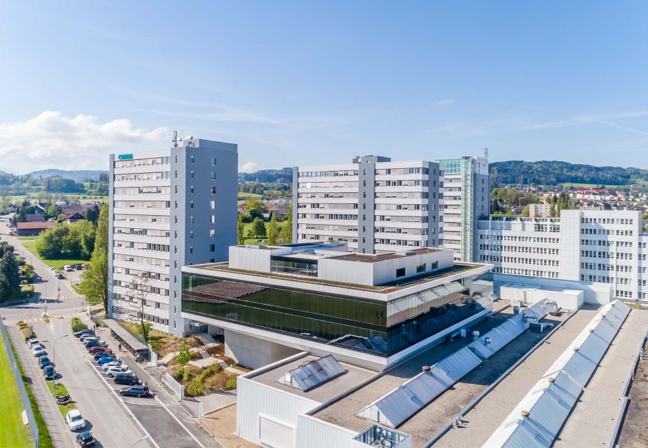 Bühler's headquarters in Uzwil Bühler's headquarters in Uzwil