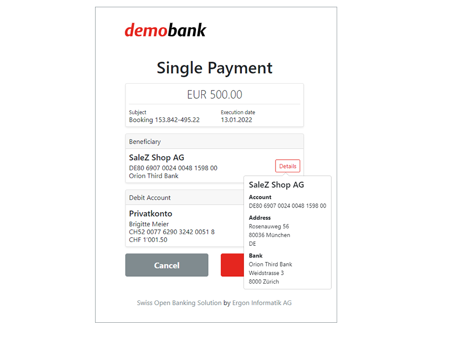 Payment verification Payment verification